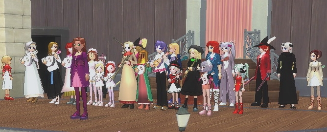 閉会の様子(出演者の方々)