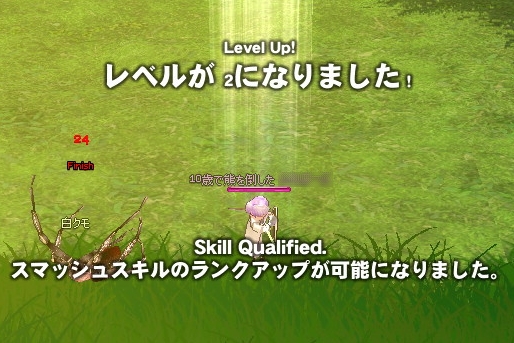 白クモ
